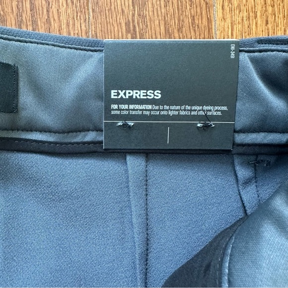 Express size 4R gray supersoft twill dress pants curvy skinny high rise - Picture 7 of 13